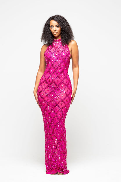 Navelle | Diamond Maxi Dress