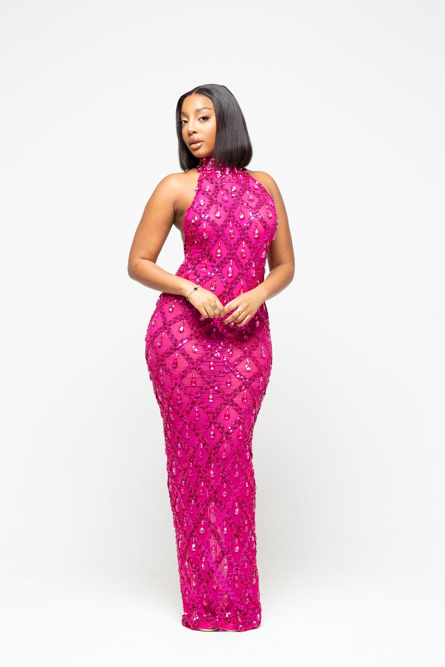 Navelle | Diamond Maxi Dress