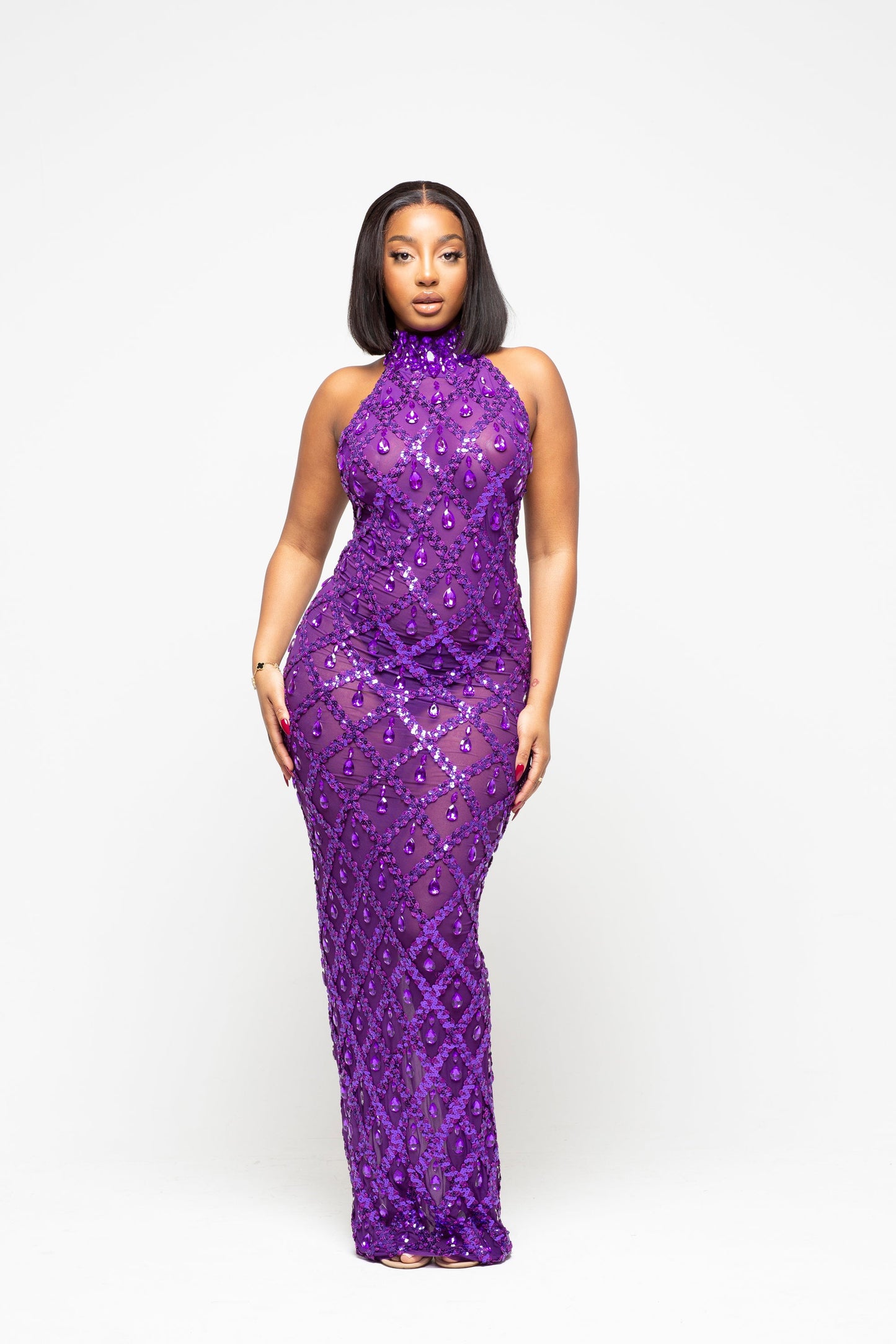 Navelle | Diamond Maxi Dress
