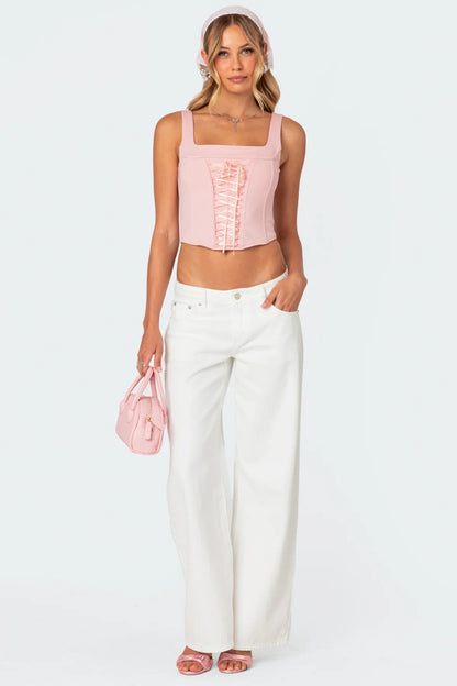 Navelle | Bow Tie Jeans