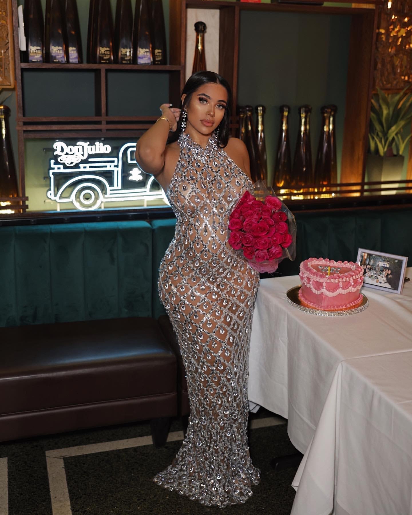 Navelle | Diamond Maxi Dress