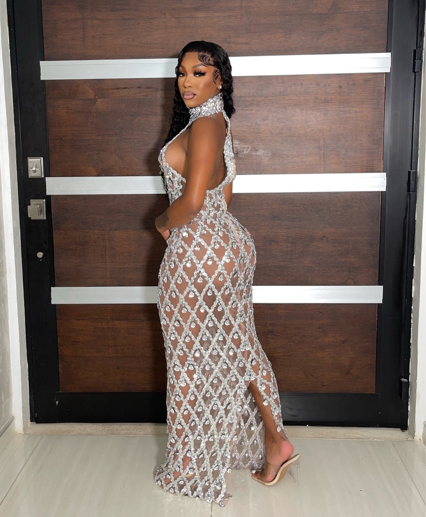 Navelle | Diamond Maxi Dress