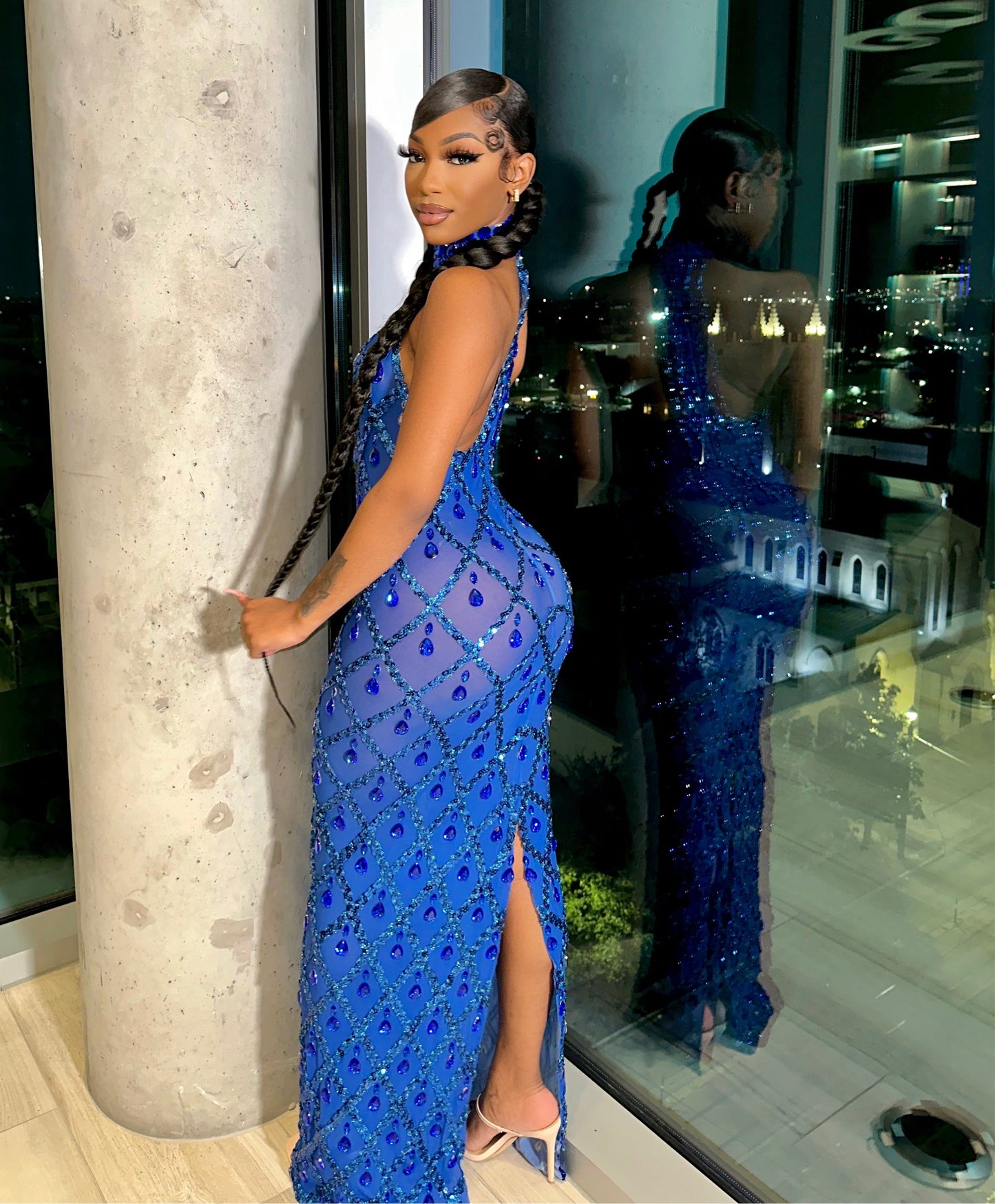 Navelle | Diamond Maxi Dress