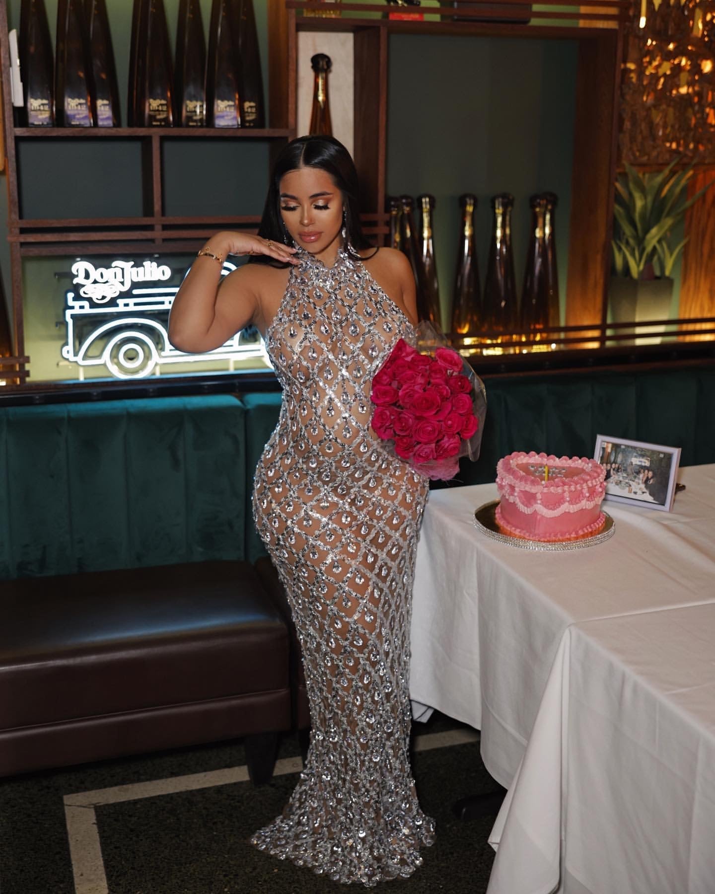 Navelle | Diamond Maxi Dress