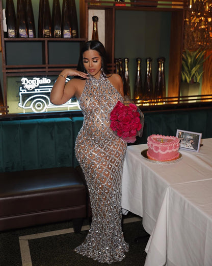 Navelle | Diamond Maxi Dress