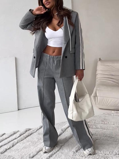 Navelle |Casual Hooded Two-piece Suit