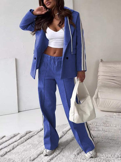 Navelle |Casual Hooded Two-piece Suit