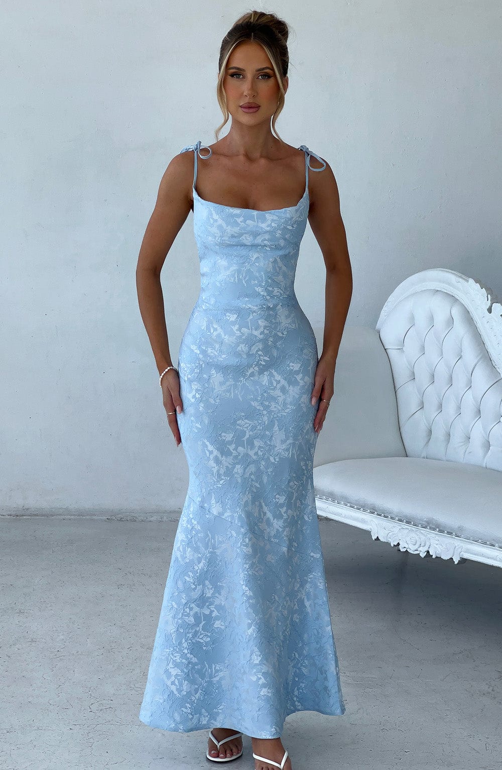 Navelle |Maxi Dress - Blue